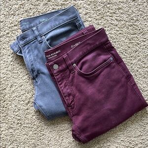 Banana Republic Traveler slim fit pants 31x30 (pair)